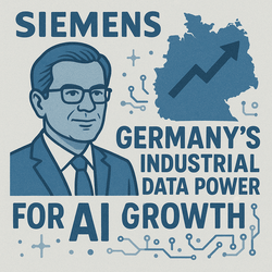 Siemens Chief Highlights Germany’s Industrial Data Power for AI Growth